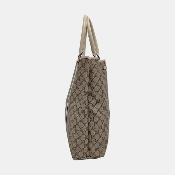 Monogram Coated Canvas Top Handle Bag Black