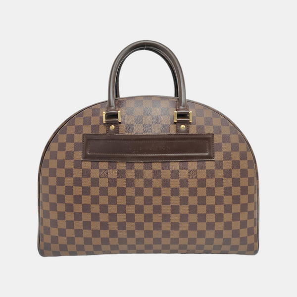 NOLITA Damier Ebene Coated Canvas Brown