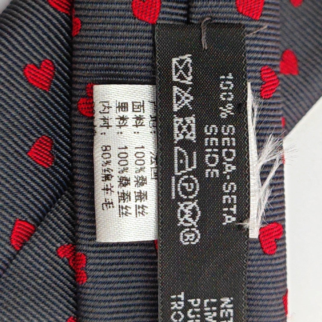 Mulberry Silk Tie Gray