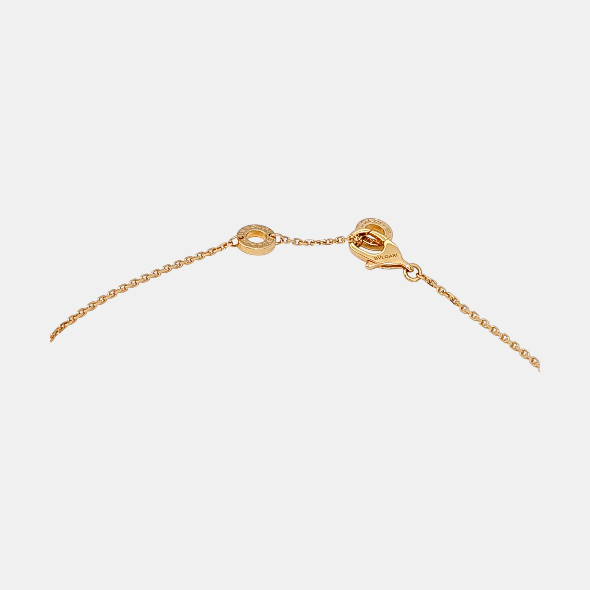 DIVAS' DREAM 18k Rose Gold Green Necklace