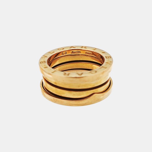 B.ZERO1 18k Rose Gold Ring EU 50