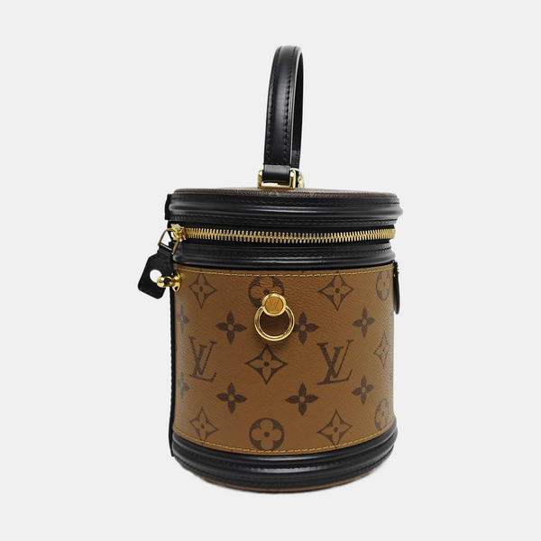 CANNES PM Monogram Coated Canvas Brown