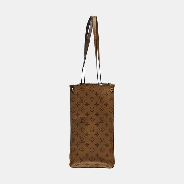 ONTHEGO GM Monogram Coated Canvas Brown