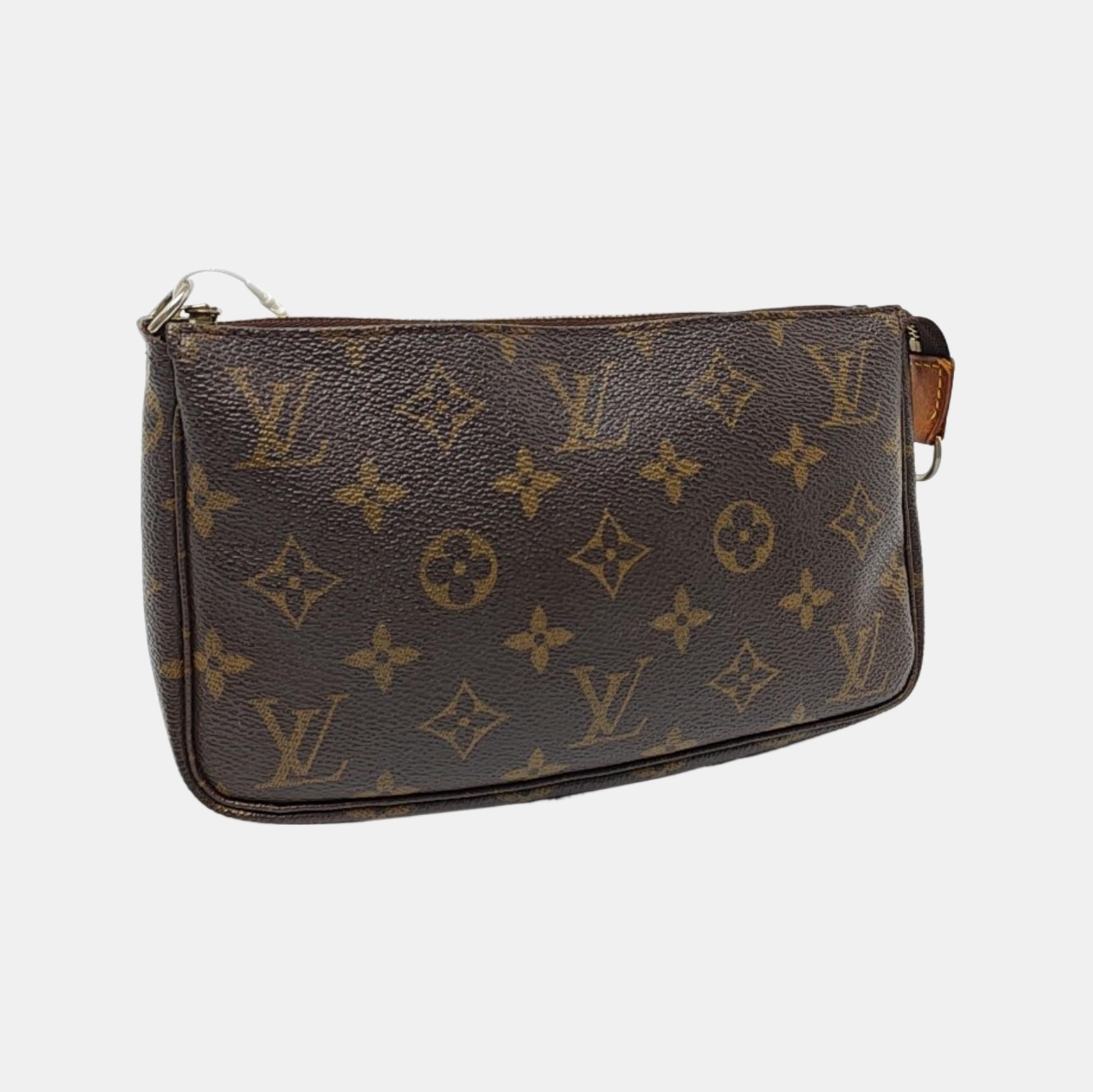 ACCESSOIRES Monogram Coated Canvas Brown