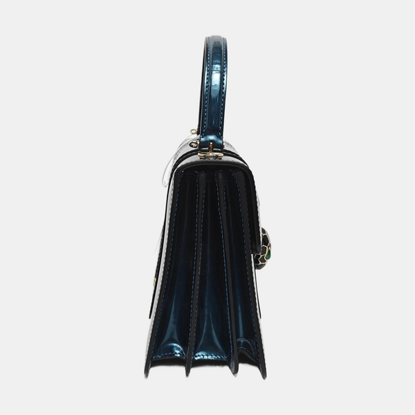 SERPENTI FOREVER Small Calfskin Blue