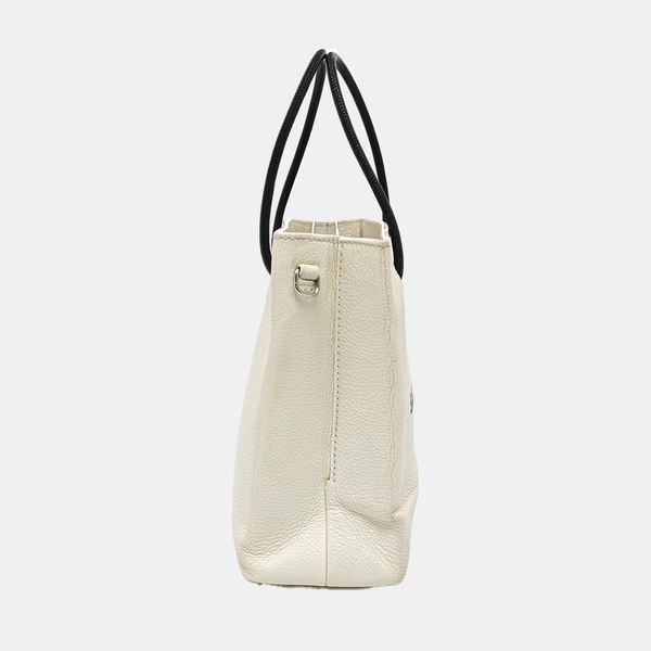 Shopping Bag Super Mini Calfskin White