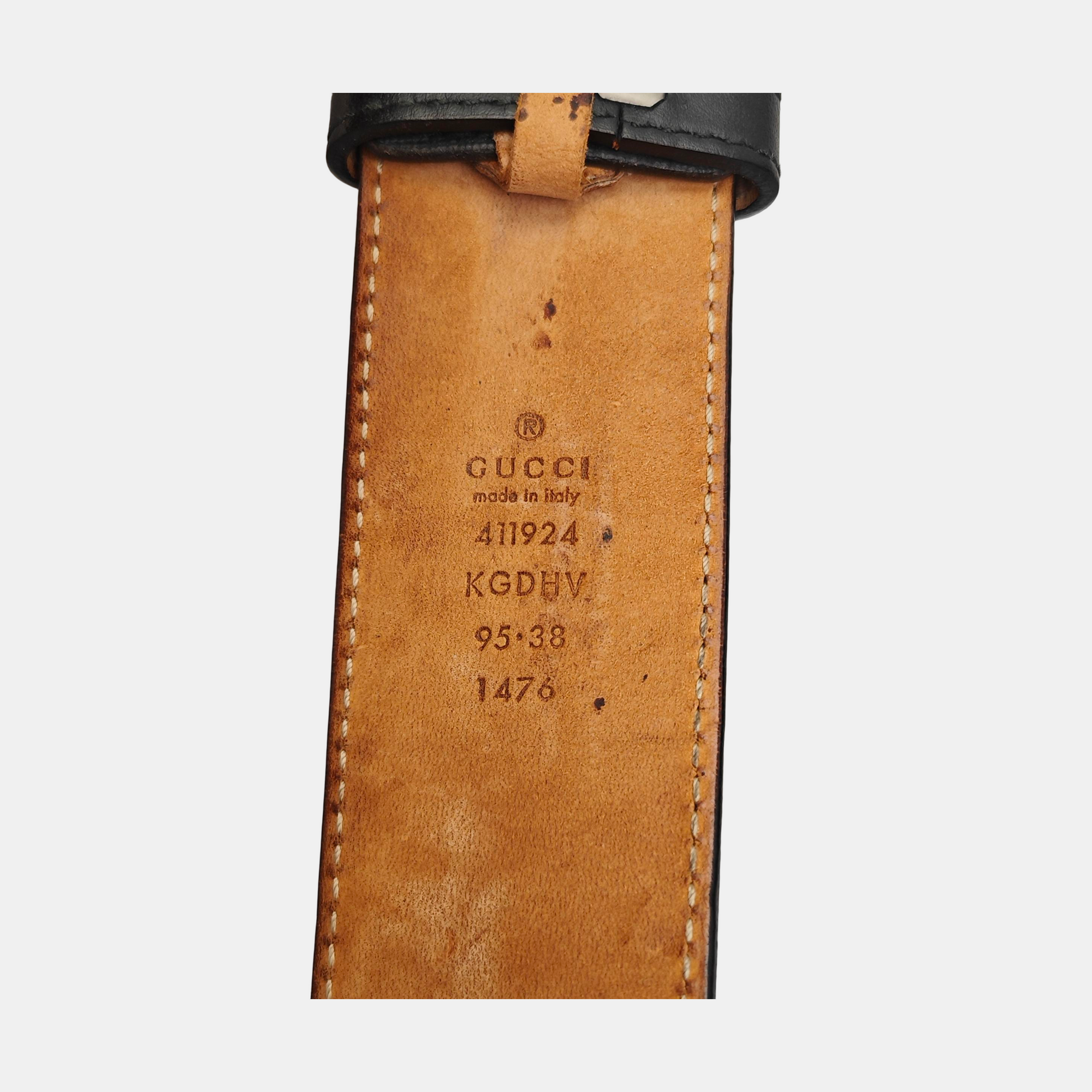 Coated Canvas Belt Black
