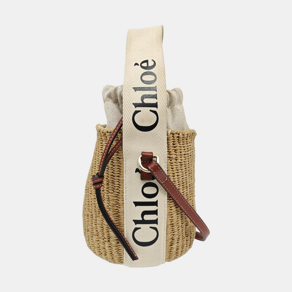 Special Material Shoulder Bag Brown