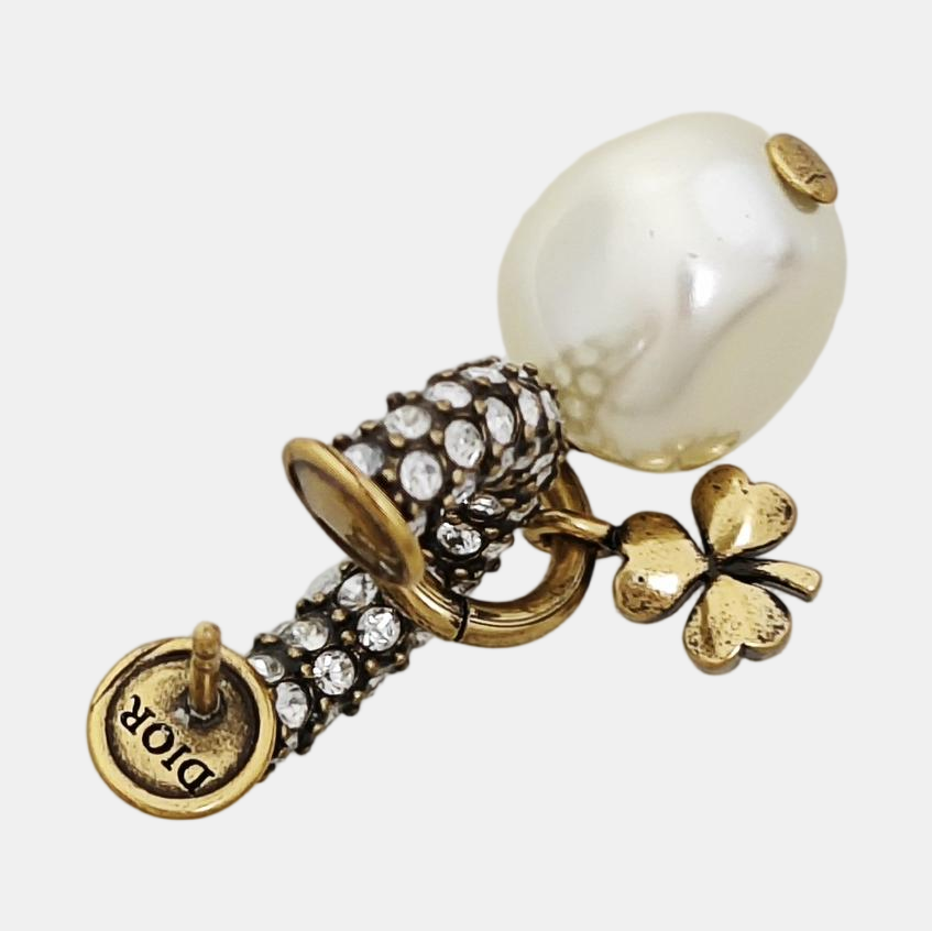 J'adior Metal Gold Earrings
