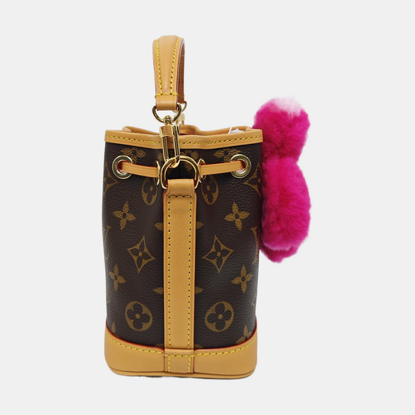 VIVIENNE Monogram Coated Canvas Brown