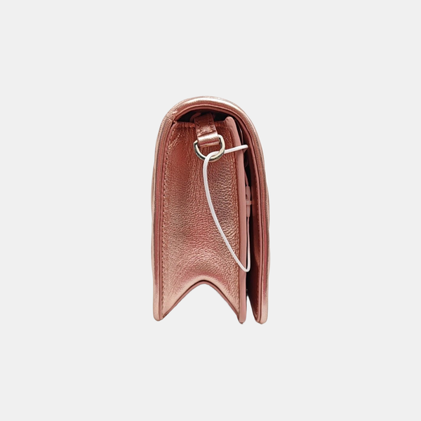 Quilted Lambskin Shoulder Bag Pink