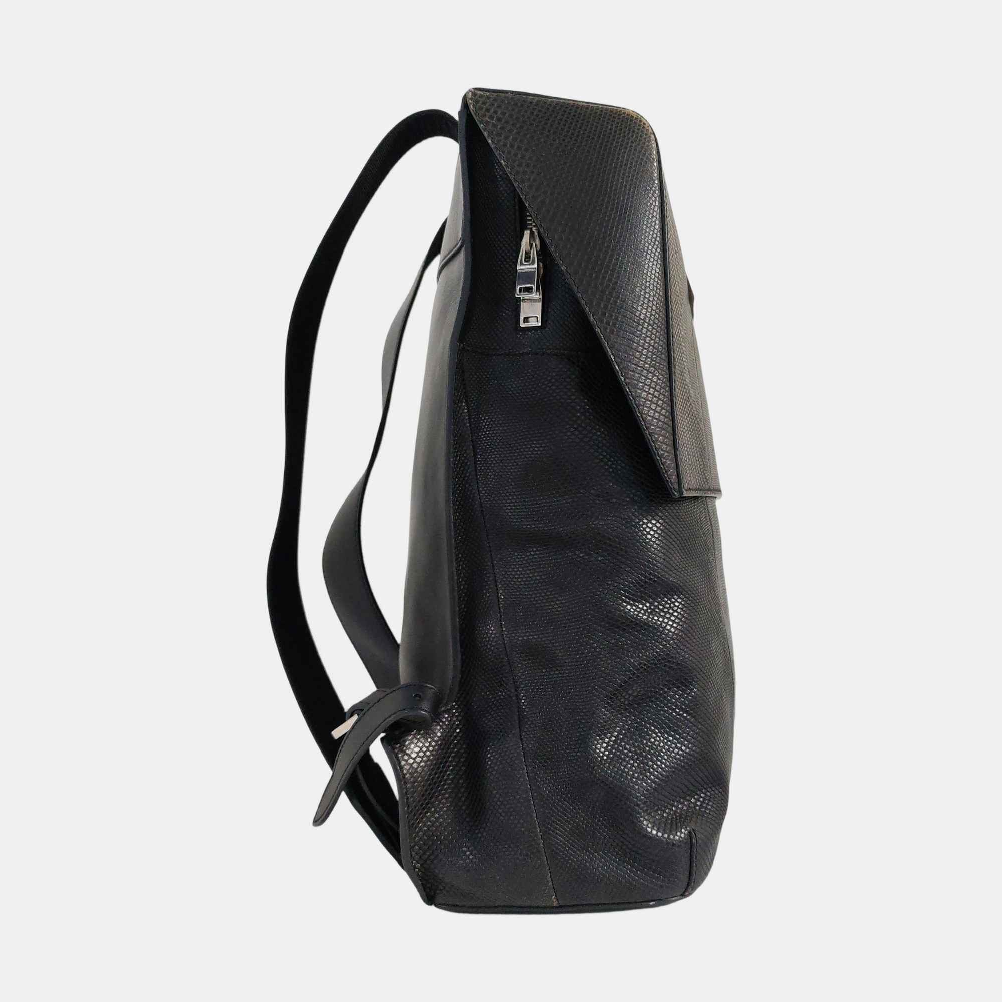 Phileas Calfskin Black