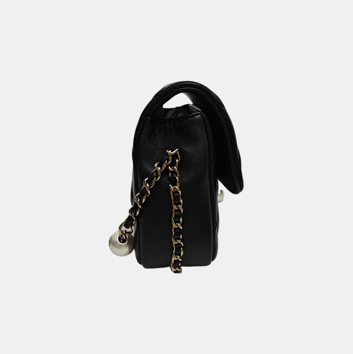 CLASSIC FLAP Mini Quilted Lambskin Black