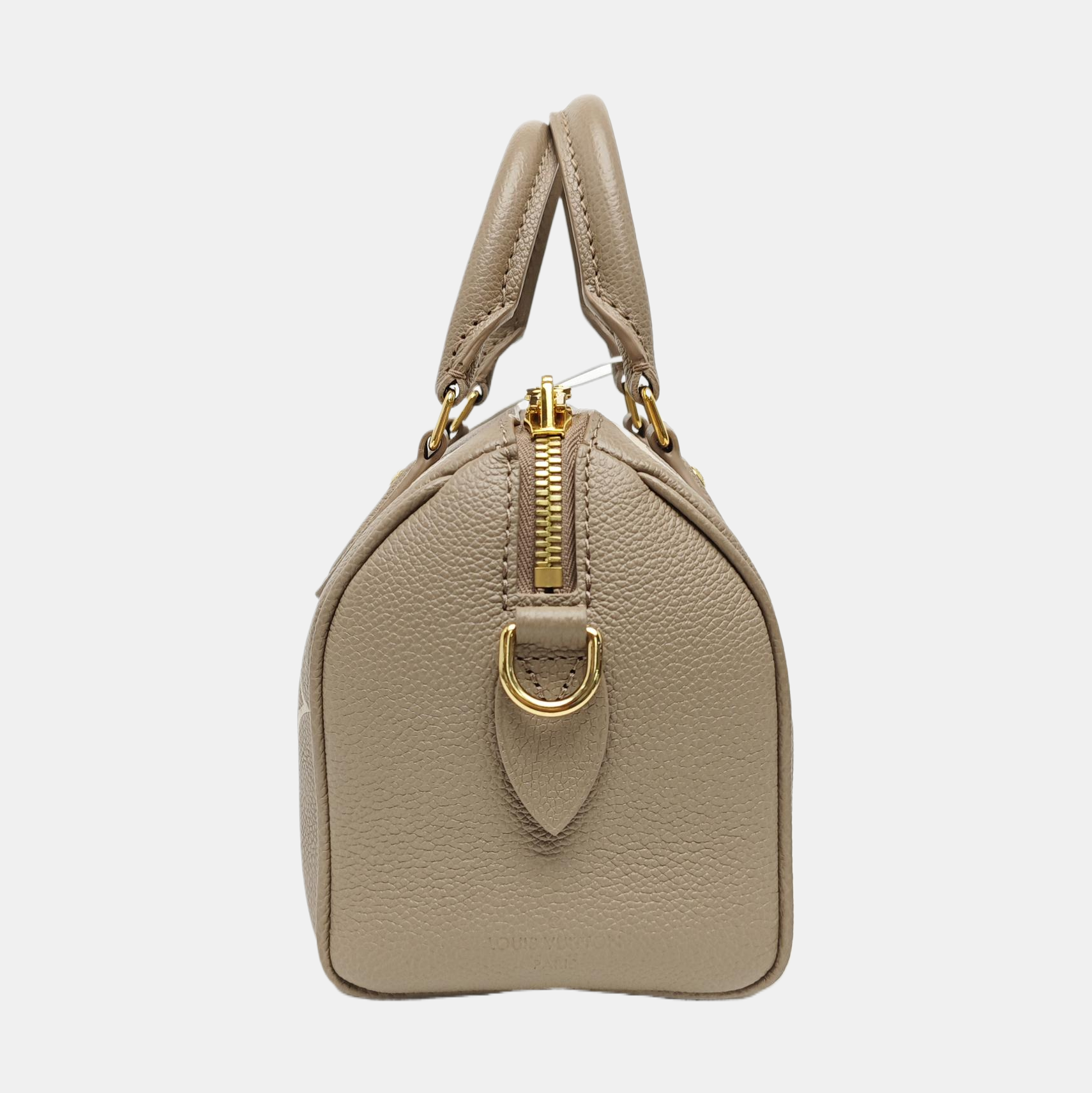 SPEEDY 20 Monogram Calfskin Gray