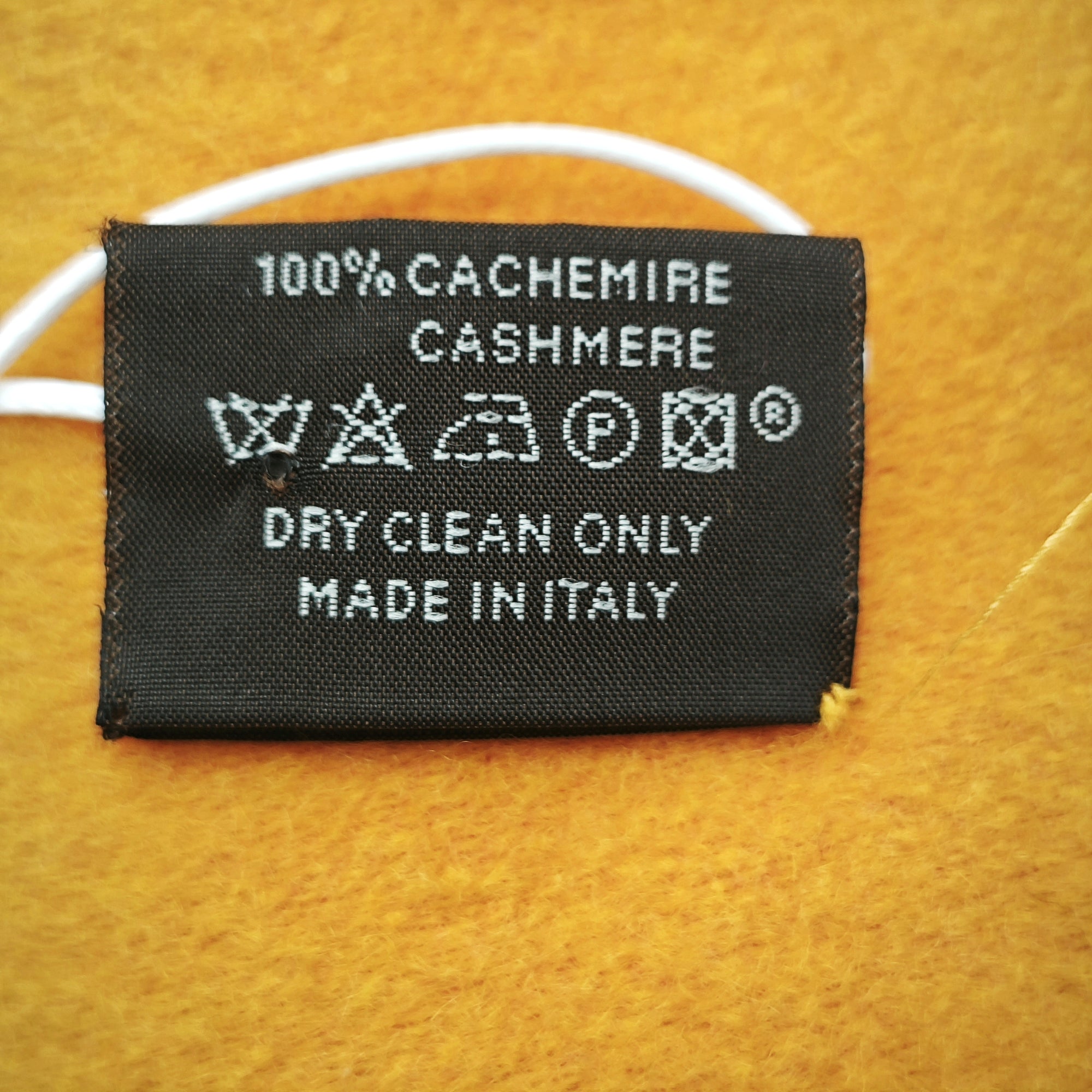 Cashmere Scarf Orange