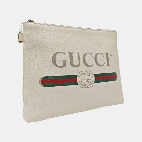 Print Calfskin White