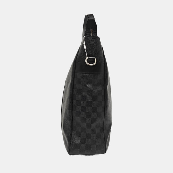 TADAO MM Damier Graphite Coated Canvas Gray