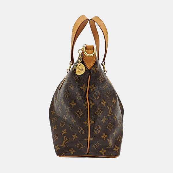 PALERMO PM Monogram Coated Canvas Brown