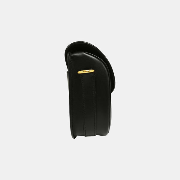 Authenticated pre-owned  Bobby Medium Calfskin Black - Shoulder Bag at Looply