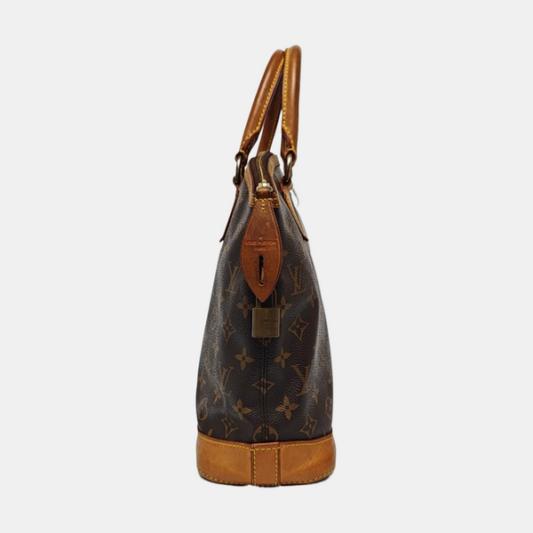 LOCKIT PM Monogram Coated Canvas Brown