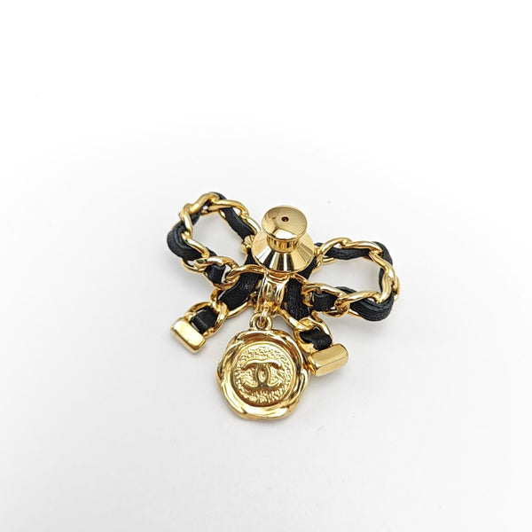 Metal Gold Brooch