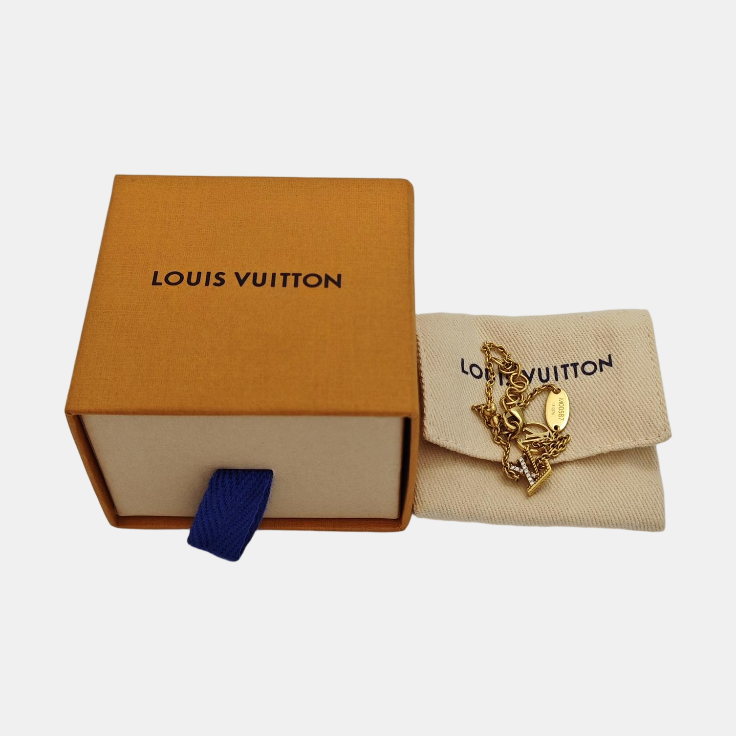 LV ICONIC Metal Gold Bracelet