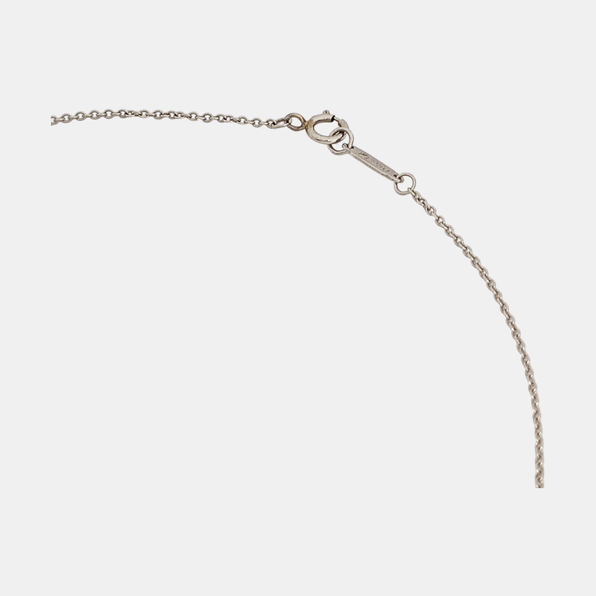 Tiffany Keys Platinum 950 Silver Necklace