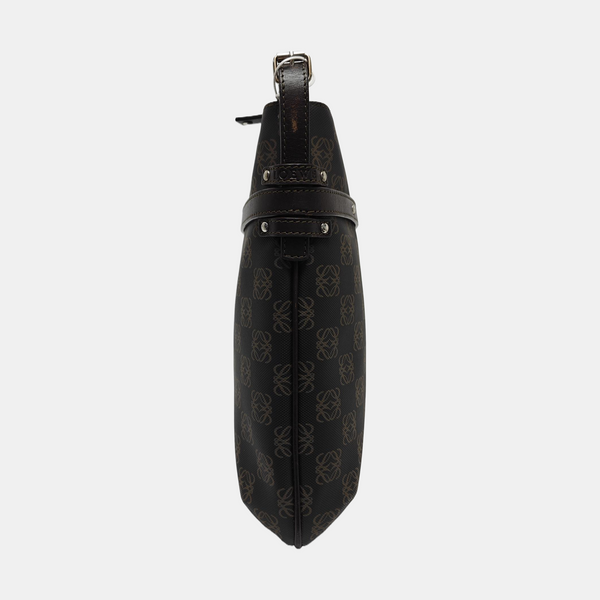 Anagram Monogram Coated Canvas Brown