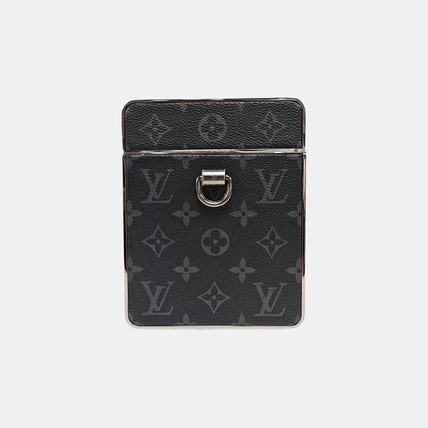 Monogram Coated Canvas Mini Gray