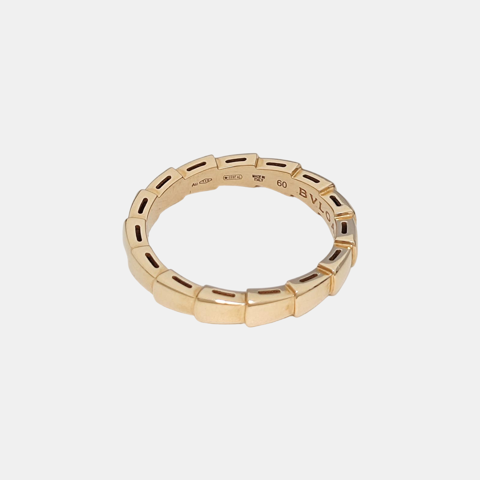 SERPENTI 18k Rose Gold Ring EU 60