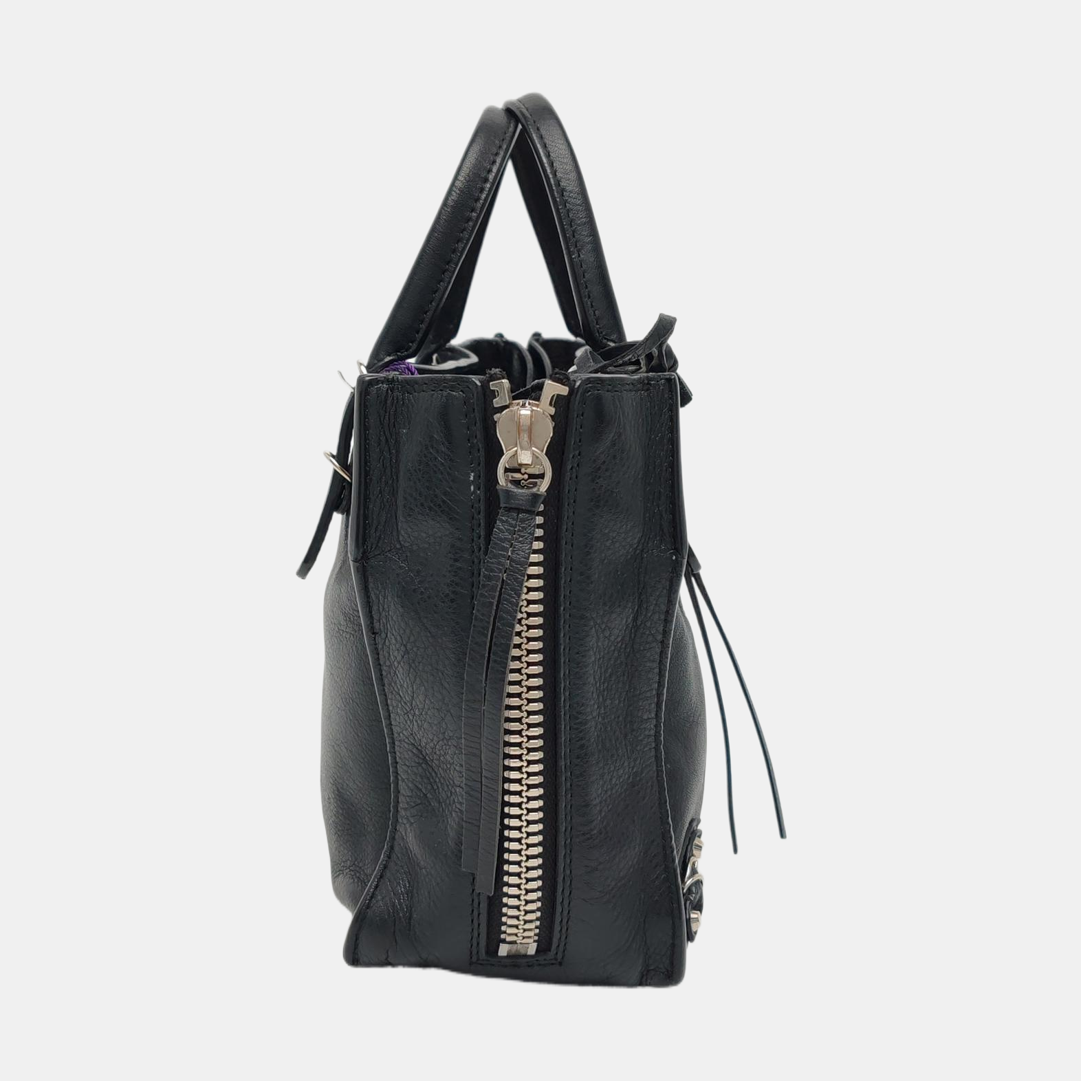 Papier Mini Calfskin Black