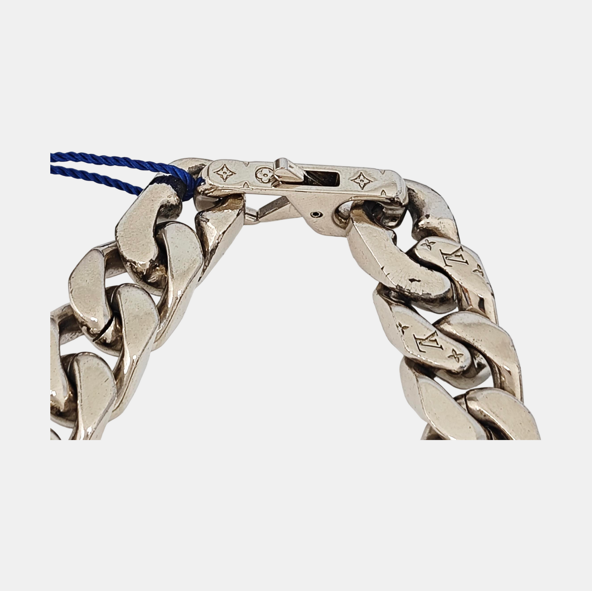 LV CHAIN LINKS Metal Silver Necklace