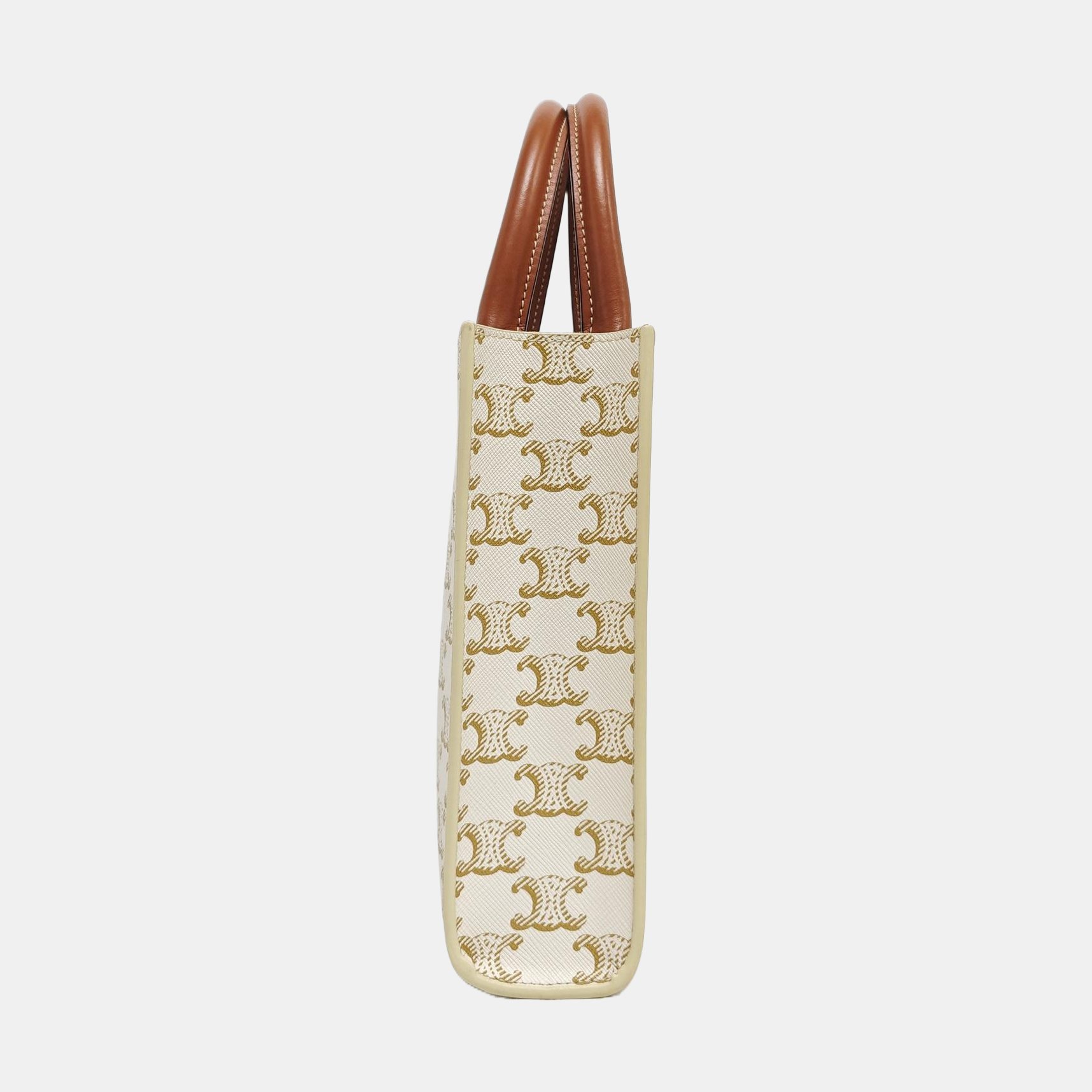 CABAS CELINE Mini Coated Canvas White