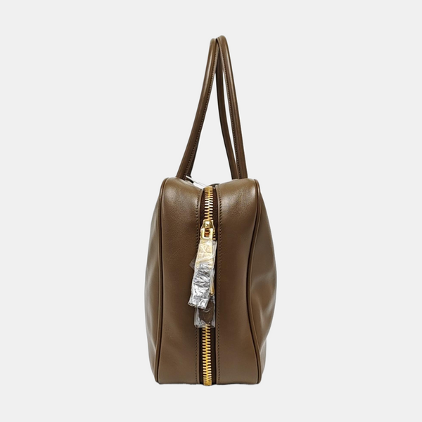 Beau Large Calfskin Gray
