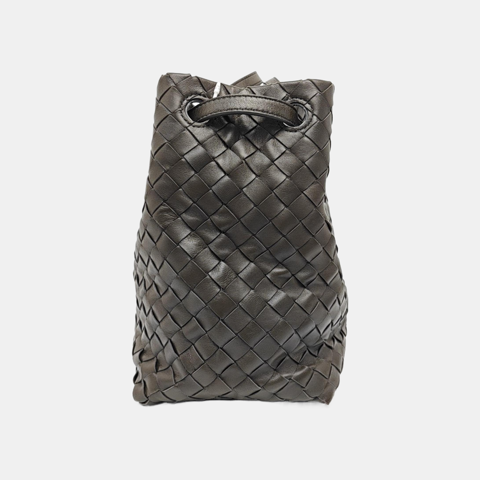 Lambskin Top Handle Bag Green