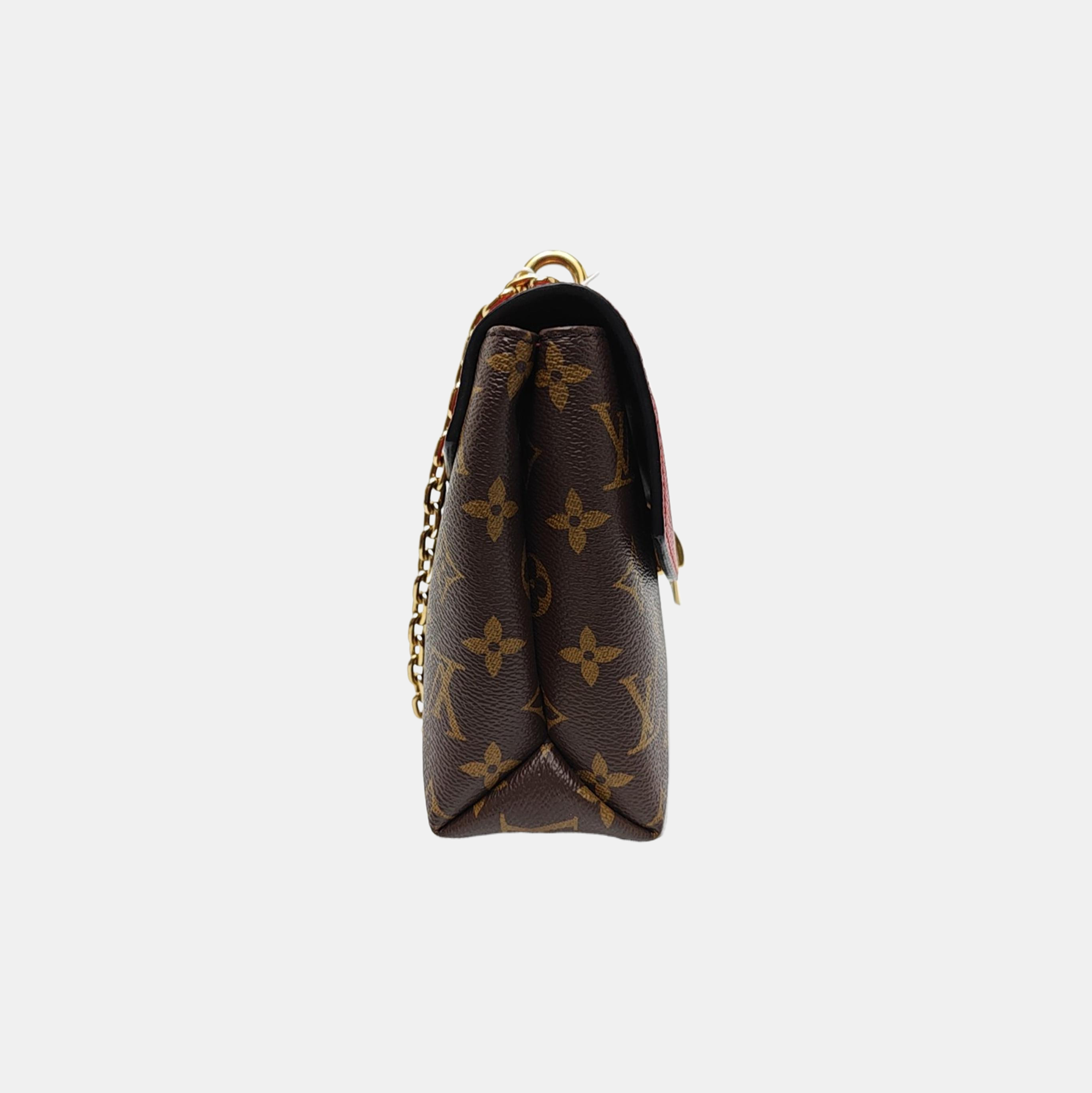 SAINT PLACIDE Monogram Coated Canvas Brown
