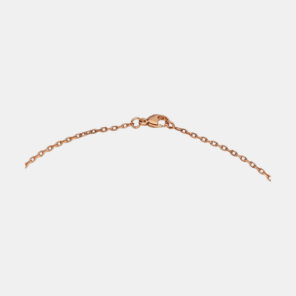 Pop H Metal Rose Gold Necklace