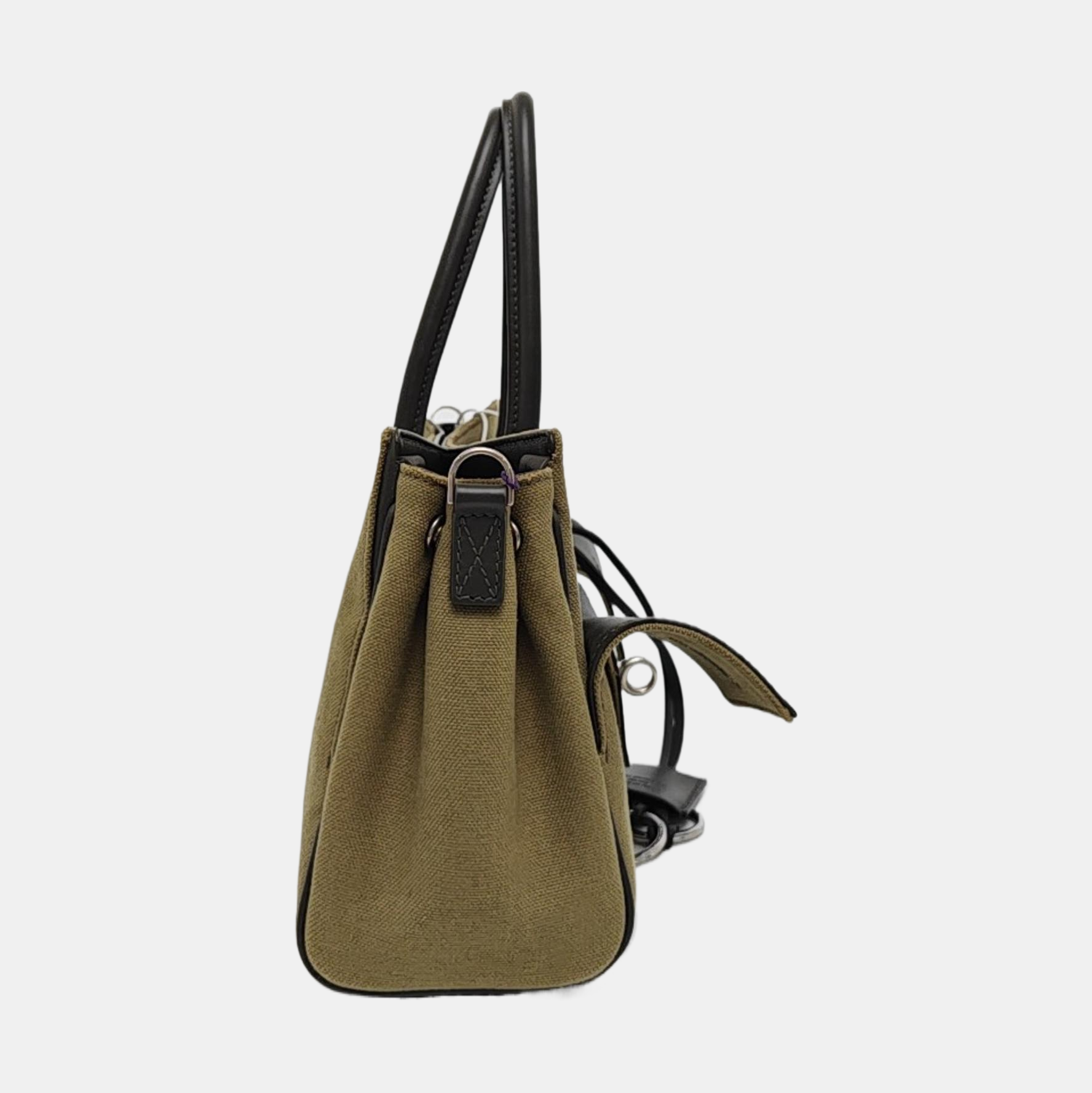 Canvas Shoulder Bag Green