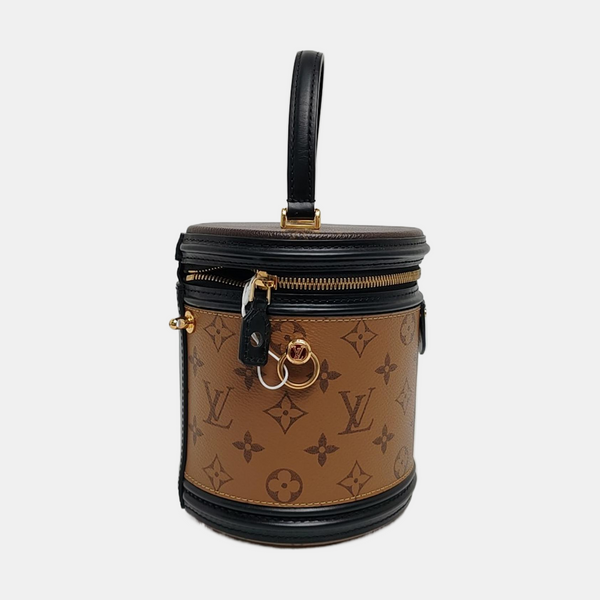 CANNES PM Monogram Coated Canvas Brown