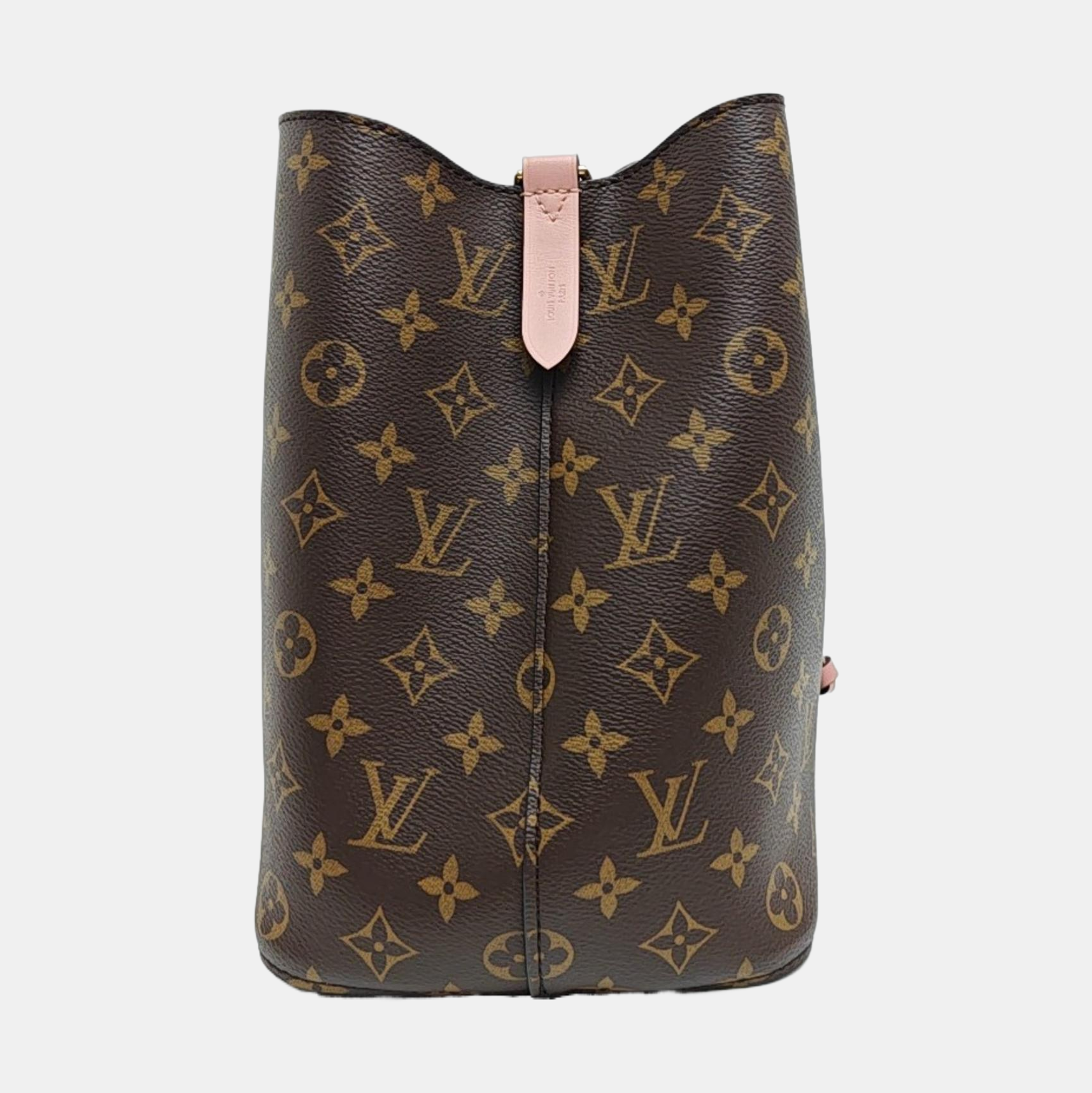 NÉONOÉ MM Monogram Coated Canvas Brown