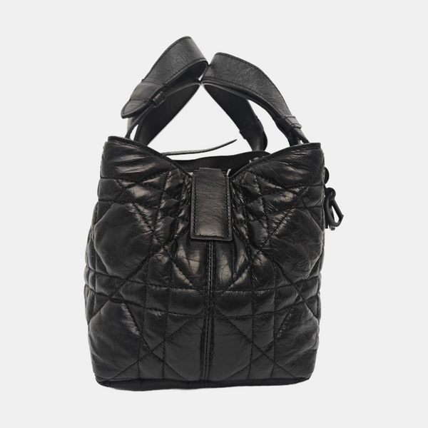 Toujours Small Cannage Calfskin Black