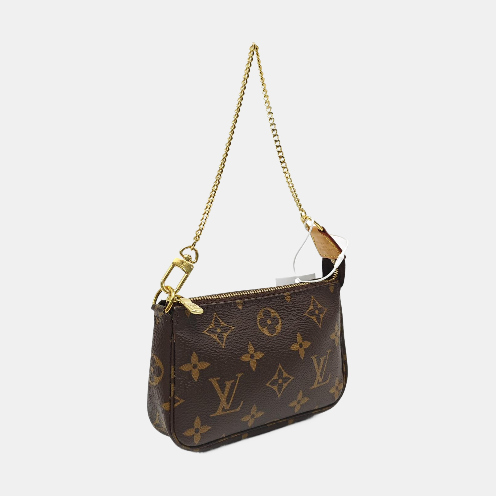ACCESSOIRES Mini Monogram Coated Canvas Brown