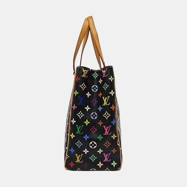 LV × TM AURELIA Monogram Coated Canvas Black
