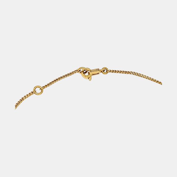 ALPHABET Brass Gold Necklace