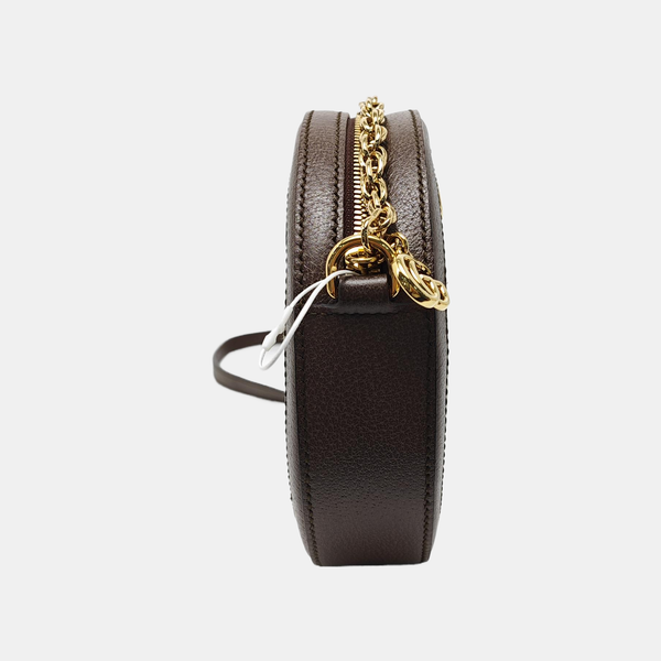 Ophidia Mini Monogram Lona Revestida Beige
