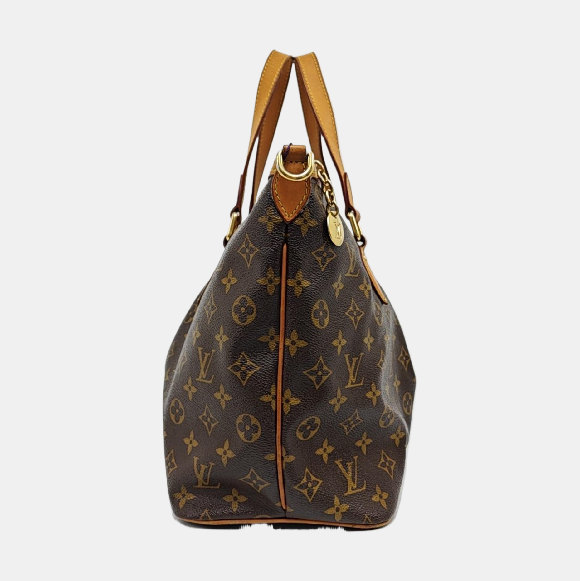 PALERMO PM Monogram Coated Canvas Brown