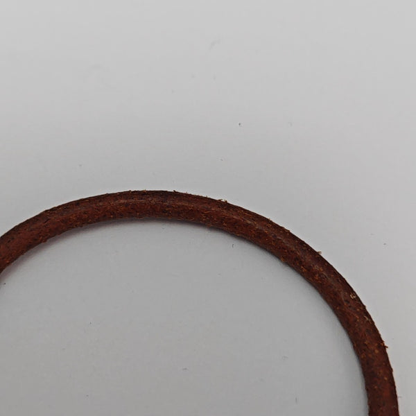 Jumbo Hook Metal Brown Bangle
