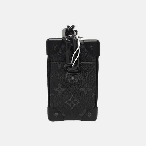 SOFT TRUNK Mini Monogram Coated Canvas Black