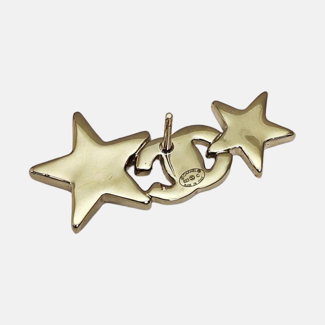 Metal Gold Stud Earrings