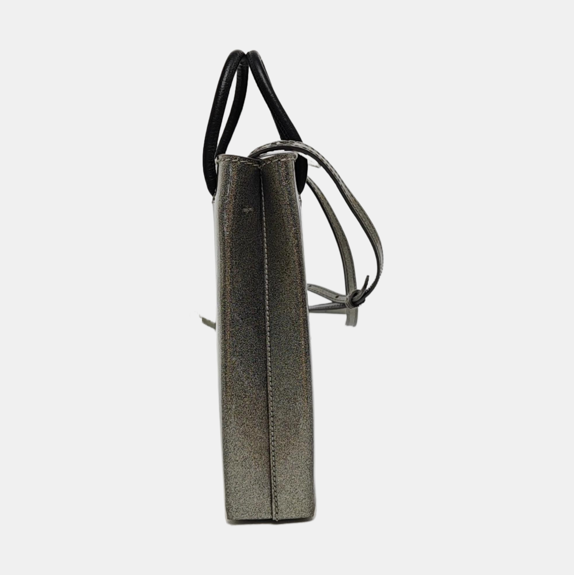 Shopping Bag Mini Special Material Gray